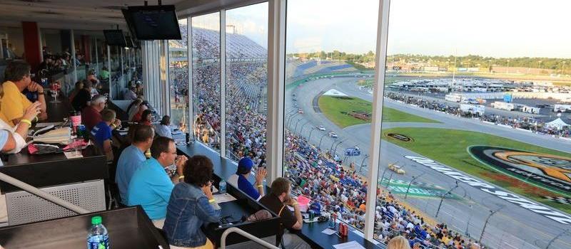 Charlotte Motor Speedway Clubhouse Seating Chart